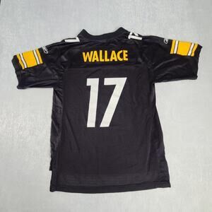 Reebok NFL Mike Wallace Jersey #17 SuperBowl XLV Pittsburgh Steelers youth 14/16
